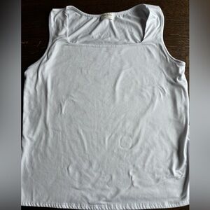 Free Kisses White Scoop Neck Tank Top